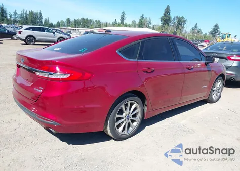 2017 Ford Fusion Hybrid Se из США, поврежденный, VIN 3FA6P0LU9HR386343